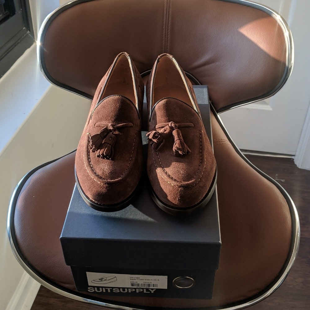 Dark brown Tassel loafer